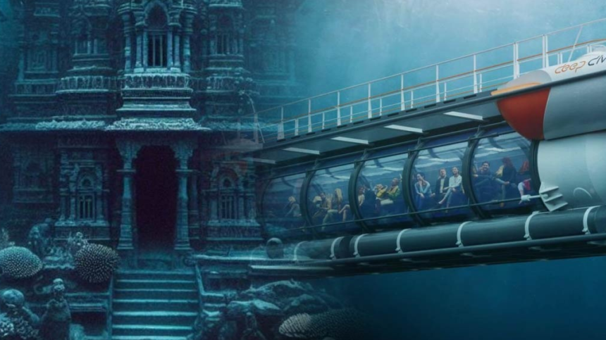 "For the first time, the underwater city of Krishna, Dwarka, will be opened to tourists."